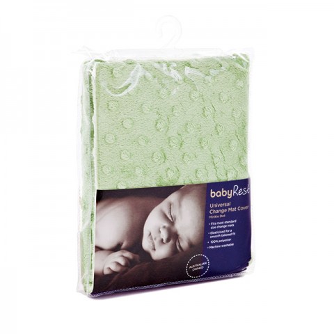 Babyrest Universal Change Mat Cover. Universal Fit. Twin Pack. Sage