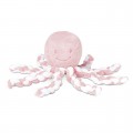 Nattou Lapidou Collection - Octopus Pink/White