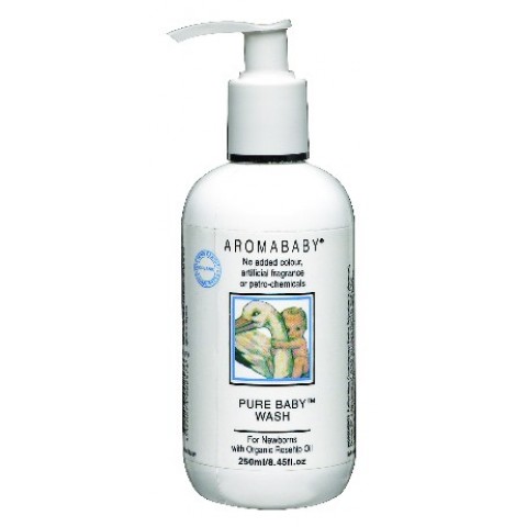 Aromababy Pure Baby Wash with organic rosehip oil 250ml