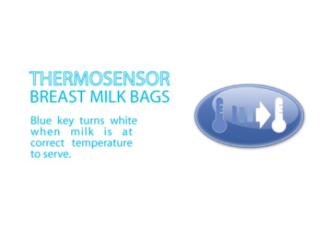 Cherub Baby Natripur ThermoSensor Breast Milk Bags 50 pack