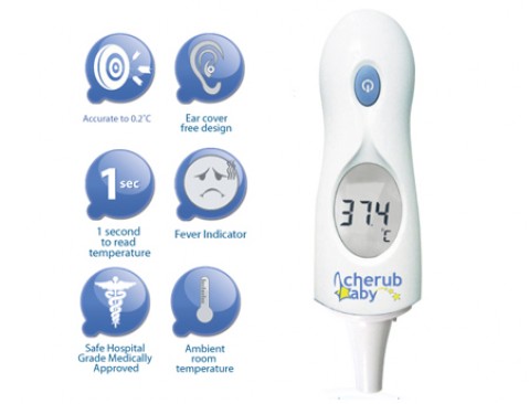 Cherub Baby 4 in1 Infrared Digital Ear And Forehead Thermometer v2