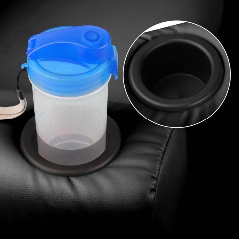 Keezi Kids Padded PU Leather Recliner Chair - Black Keezi Kids Padded PU Leather Recliner Chair - Black