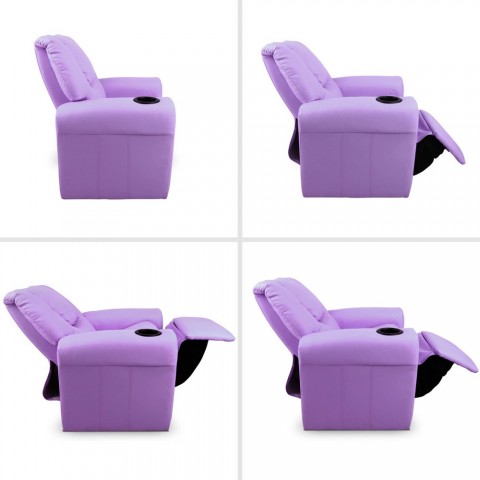 Kids Recliner - Purple Kids Recliner - Purple