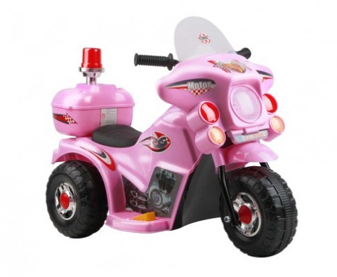 Kids Ride on Motorbike Pink