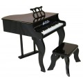 Schoenhut Black Baby Grand Piano - 30 keys