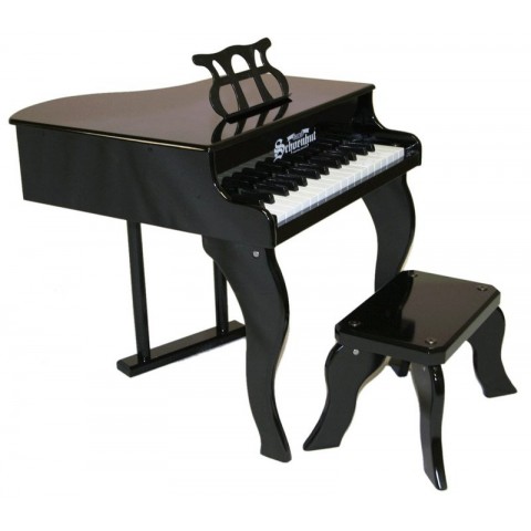 Schoenhut Black Baby Grand Piano - 30 keys