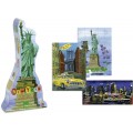 Vilac New York 3 Wood Puzzles by Nathalie Lete