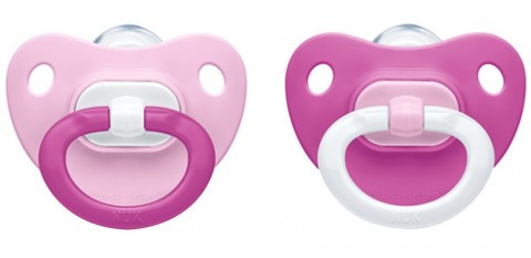 NUK Signature Silicone Soother 2 pack - Size 2 (6 - 18 months)