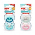 NUK Signature Silicone Soother 2 pack - Size 1 (0 - 6 months)