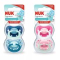 NUK Signature Silicone Soother 2 pack - Size 2 (6 - 18 months)