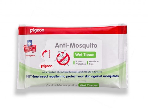 Pigeon Anti Mosquito Wipes 12 Pigeon Anti Mosquito Wipes 12