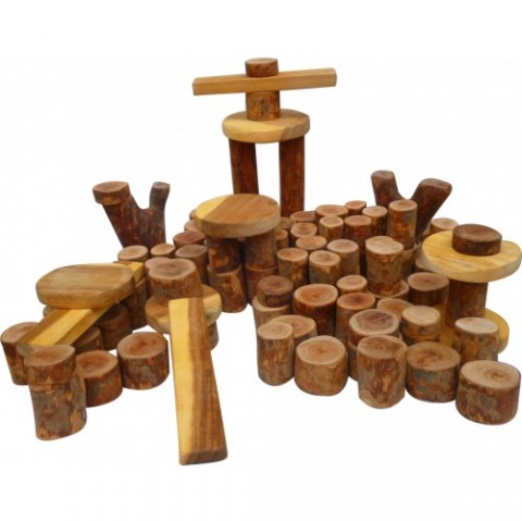 Qtoys Tree Blocks 106 pcs