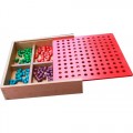 Qtoys Froebel Gifts J2 Pegs And Lacing Box