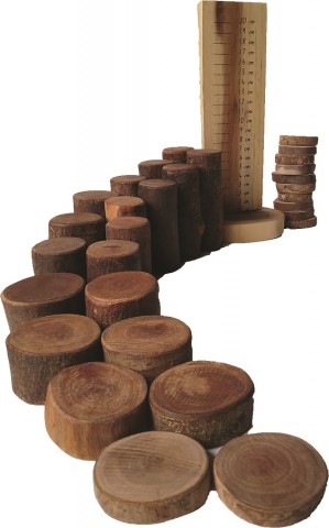 Qtoys Natural Maths Set with Ruler