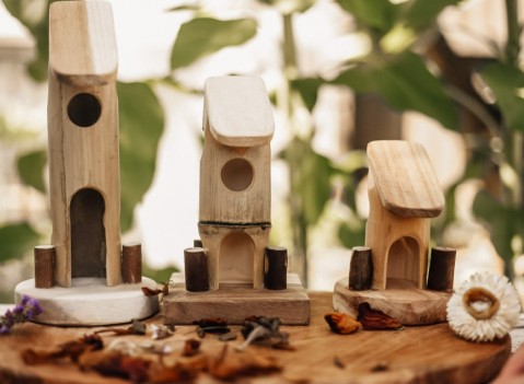 Qtoys Bamboo Fairy House Qtoys Bamboo Fairy House