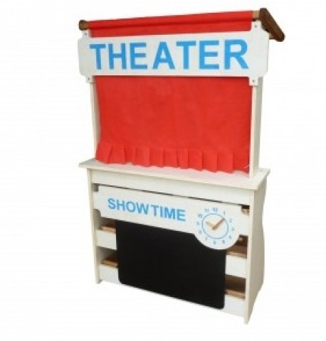 Qtoys 2 In 1 Child Shop And Theatre