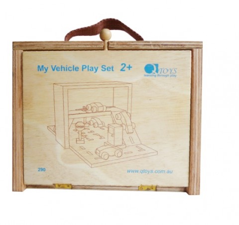 Qtoys Portable Car Park Set