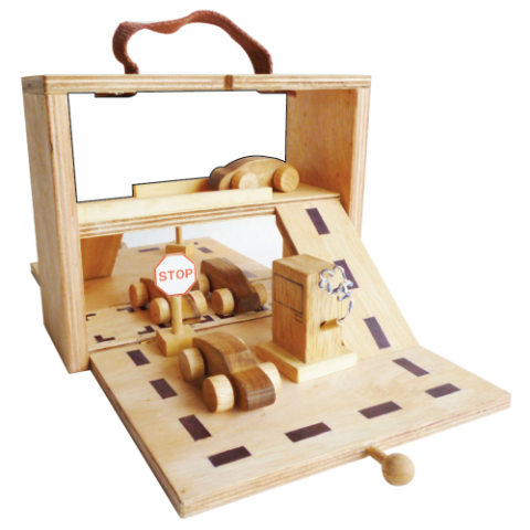 Qtoys Portable Car Park Set