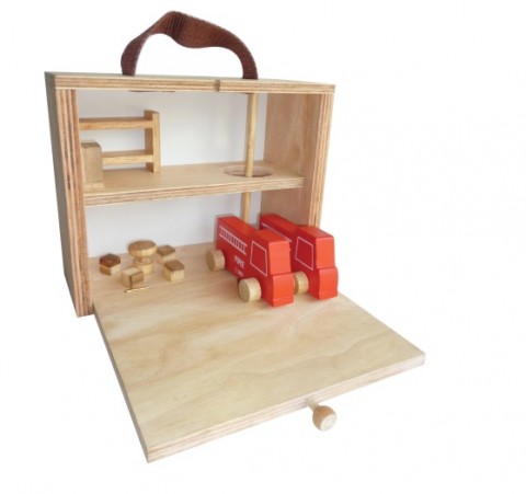 Qtoys Portable Fire Station Qtoys Portable Fire Station