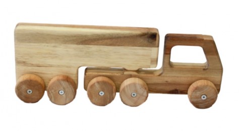 Qtoys Solid Wooden Truck